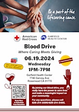 Garfield Health Center X American Red Cross Blood Drive