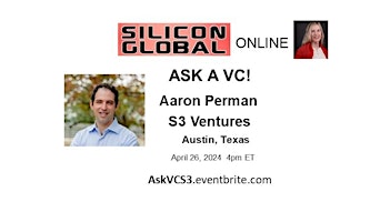 Ask A VC Show with S3 Ventures primary image