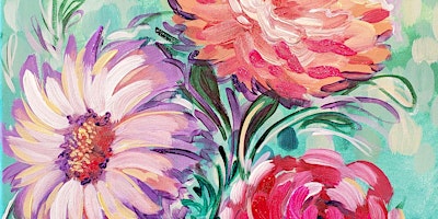 Image principale de Modern Bouquet - Paint and Sip by Classpop!™