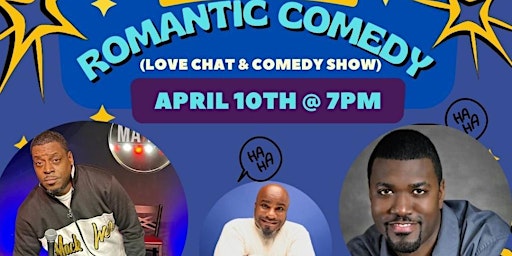 ROMANTIC COMEDY SHOW AND LIVE CHAT primary image