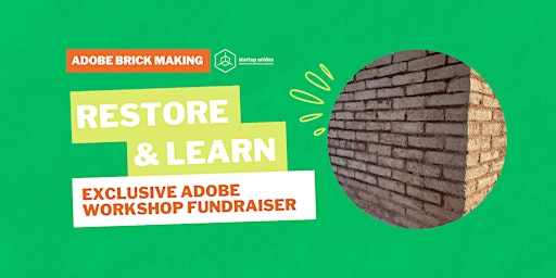Hauptbild für Restore & Learn: Adobe Workshop Fundraiser