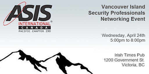 Immagine principale di Security Networking Event in Victoria 