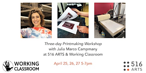 Image principale de THREE DAY FAMILY  WORKSHOP: Relief Printing with Julia Marco Campmany