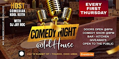 "Comedy Night @TolHouse" primary image