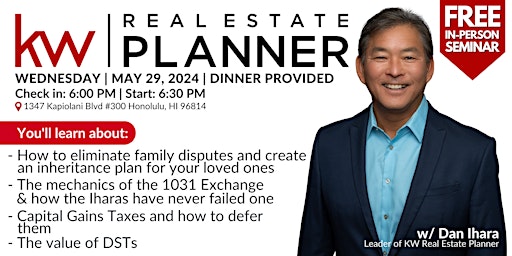 Real Estate Planner - Seminar primary image