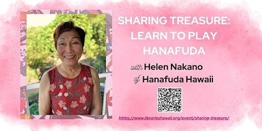 Imagem principal do evento Sharing Treasure: Learn to play Hanafuda