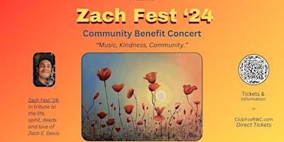 Imagem principal do evento Zach Fest '24 w/Garrick Davis World Blues