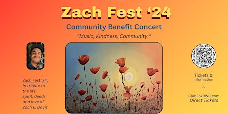 Zach Fest '24 w/Garrick Davis World Blues