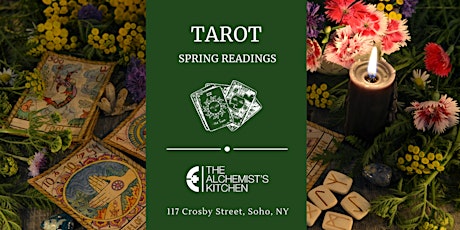 Saturday Tarot with Gina Jean @ The Alchemist's Kitchen primary image
