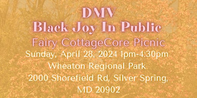 Imagen principal de Black Joy Fae Cottagecore Picnic