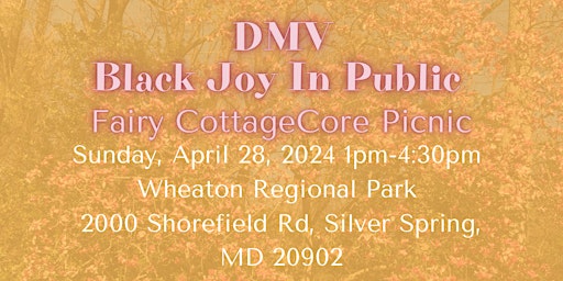 Imagem principal do evento Black Joy Fae Cottagecore Picnic