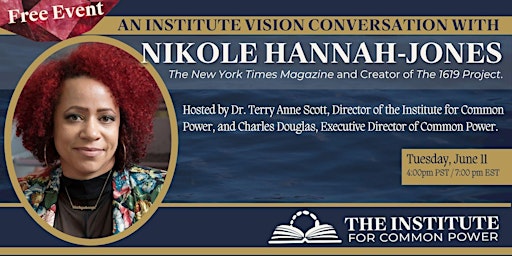 Hauptbild für An Institute Vision Conversation with Nikole Hannah-Jones