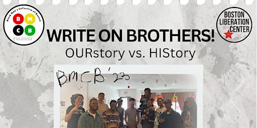 Primaire afbeelding van Write On Brothers! Poetry Workshop by Black Men's Collective of Boston