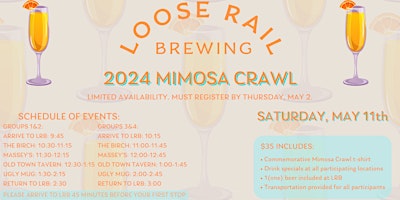 Primaire afbeelding van Mimosa Crawl!