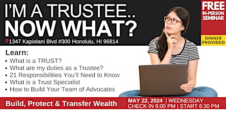 I'm a Trustee, Now What? primary image