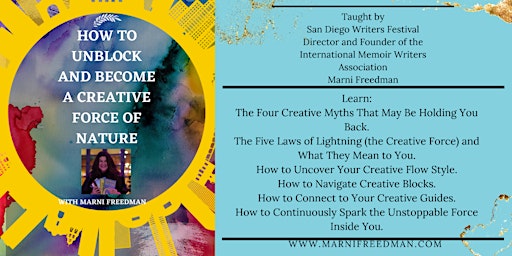 Imagen principal de How to Unblock and Become a Creative Force of Nature