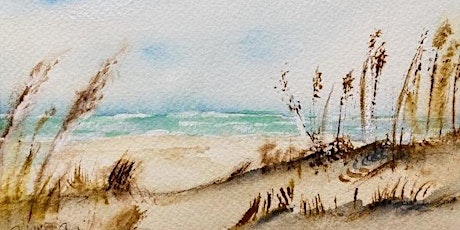 Sand Dunes in Watercolors with Phyllis Gubins