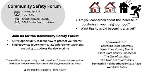 Immagine principale di Community Safety Forum 