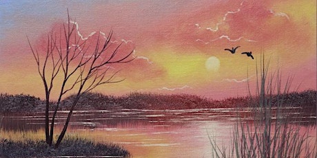 Lake Sunrise in Watercolors with Phyllis Gubins
