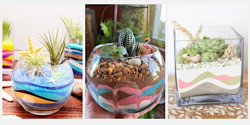 Make Your Own Sand Art Terrarium at Cool Beans Cafe primary image