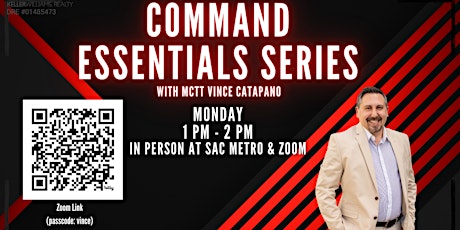 Command Essentials Series w/ Vince Catapano