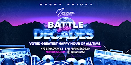 Battle of the Decades : 60s 70s 80s 90s Dance Party