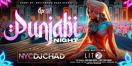 Bollywood Punjabi Night @ LIT21 NJ
