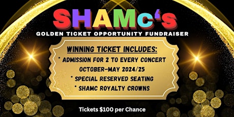 Imagem principal do evento SHAMc's Golden Ticket