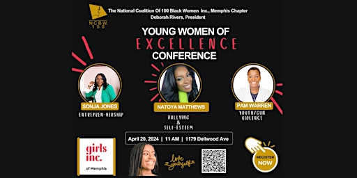 Hauptbild für NCBW Memphis Chapter presents Young Women of Excellence Conference
