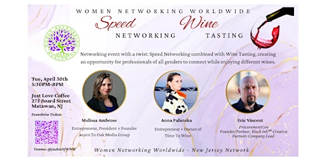WNW Speed Networking + Wine Tasting Event