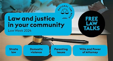 Imagem principal do evento Domestic violence: Law Week 2024