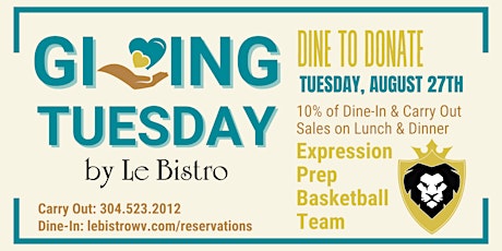 Giving Tuesday to Benefit Expression Prep Basketball Team