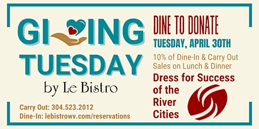 Image principale de Giving Tuesday to Benefit Dress for Success