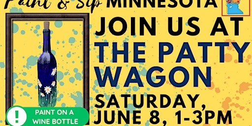 Imagem principal do evento June 8 Paint & Sip at The Patty Wagon