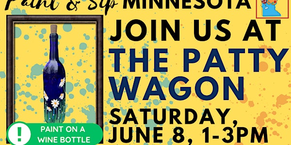 June 8 Paint & Sip at The Patty Wagon