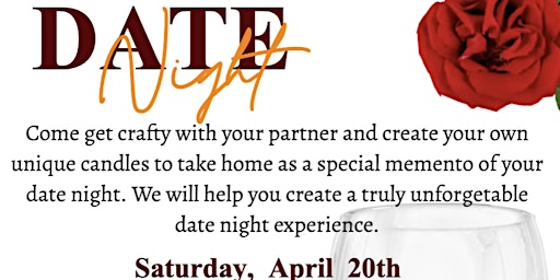 Imagen principal de Date Night Candle Making (Couples Only)