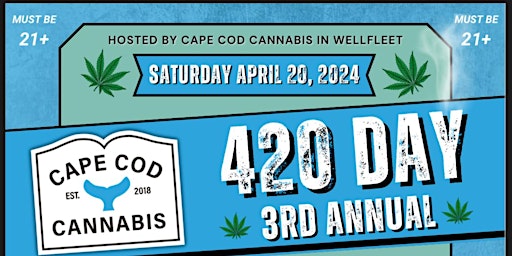 Imagem principal do evento 420 Day at Cape Cod Cannabis