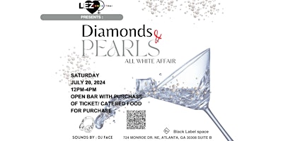 Imagem principal de DIAMONDS & PEARLS ALL WHITE AFFAIR 2024 - FOR LESBIANS
