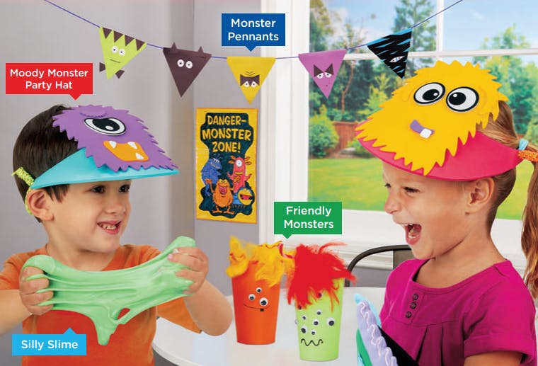 Lakeshore's Free Crafts for Kids Monster Celebration Saturdays in October (Phoenix)