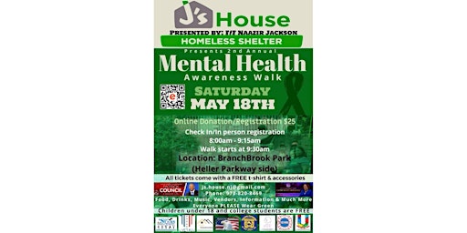 Hauptbild für 2nd Annual Mental Health Awareness Walk