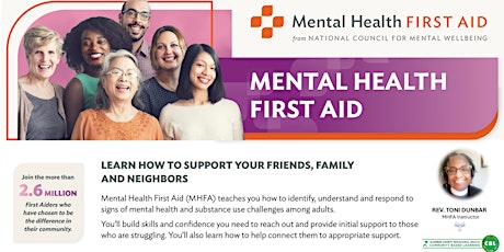 Adult Mental Health First Aid® Training