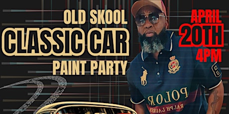 Old School Classic Car Paint Party