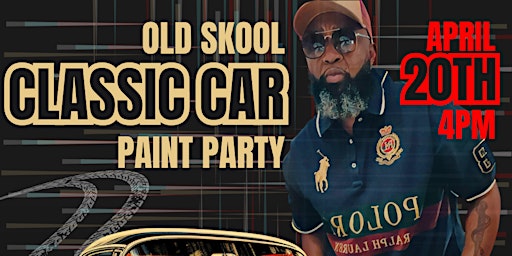 Old School Classic Car Paint Party  primärbild