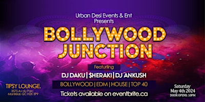 BOLLYWOOD JUNCTION End Of Semester Party primary image