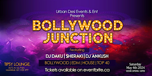 Primaire afbeelding van BOLLYWOOD JUNCTION End Of Semester Party