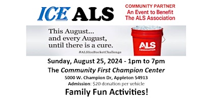 Imagem principal do evento ICE ALS - HELP FIND A CURE for ALS