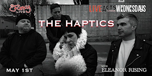 Imagem principal de THE HAPTICS W/ ELEANOR RISING