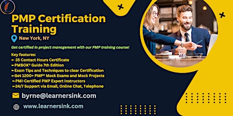 PMP Examination Certification Training Course in New York, NY