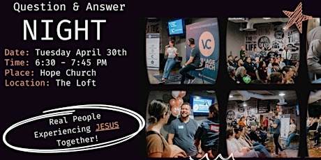 Question & Answer Night