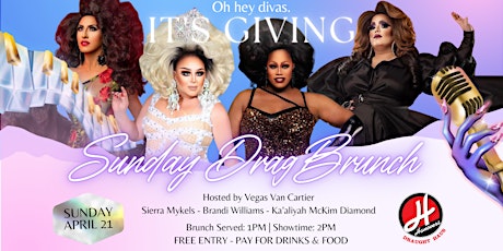 Sunday Drag Brunch @ Hanovers Pflugerville